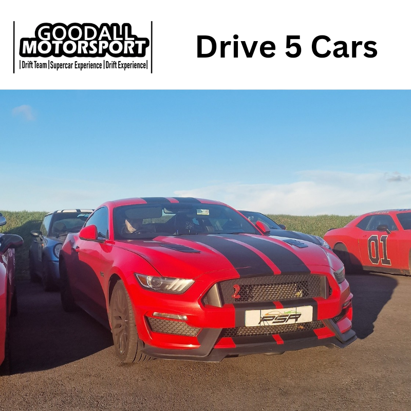 Supercar Driving Experience – Drive 5 Cars | UK Track Day Gift Voucher