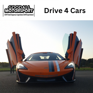 Drive Four Supercars